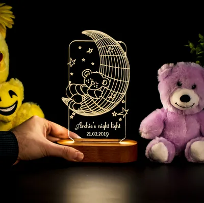 Bedtime Gifts for Kids 3D LED Lamp Night Light