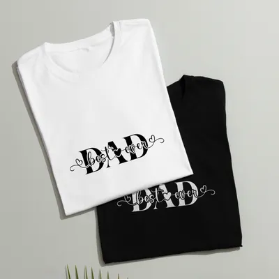Best Dad Ever Custom T-Shirt for Birthdays and Father's Day