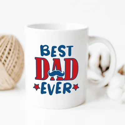 Best Dad Ever Special Design Porcelain Coffee Mug