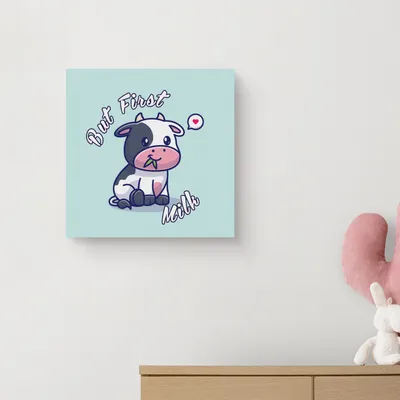 But First Milk | Canvas Special for Baby Room