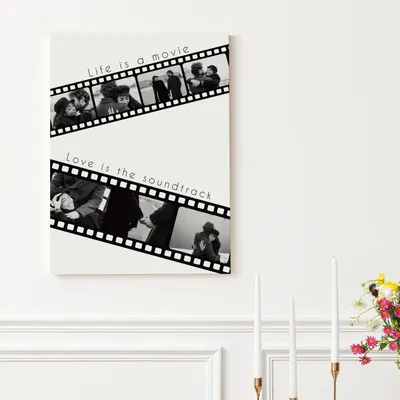 Cinema Designed Photo Printed Canvas