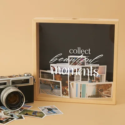 Collect Beautiful Moments Photo Memory Box with 105 Photos