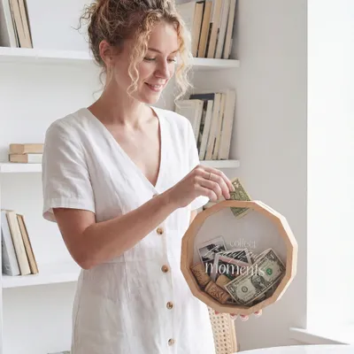 Collect Beautiful Moments Wooden Keepsake Box