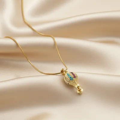 Colorful Magic Balloon Pendant Necklace