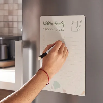 Custom Family Shopping List Magnetic Planner