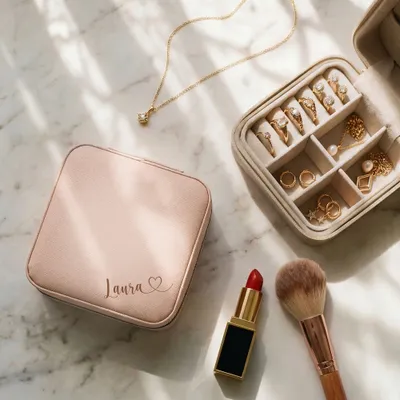 Personalised Jewellery Travel Case for Women