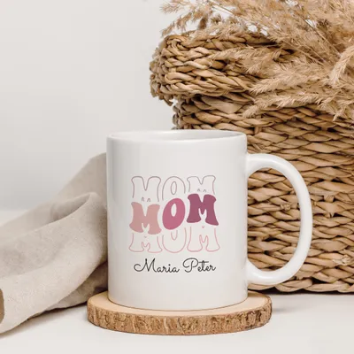 Custom Mom Design Mother's Day Coffee Mug