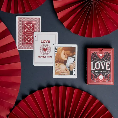 Custom Photo Playing Cards Gift for Couple