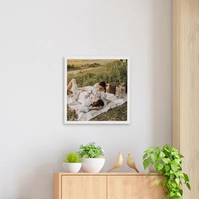 Custom Photo Print Decorative Wall Frame