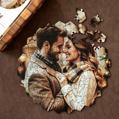 Custom Photo Wooden Puzzle for Birthday Gift