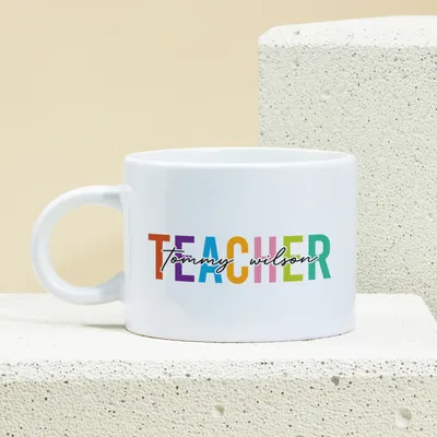 Custom Teacher Appreciation Coffee Mug