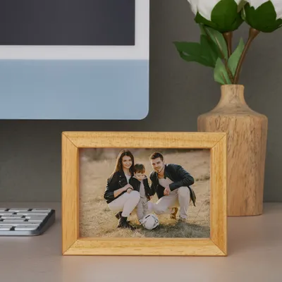 Customizable Mini Wooden Picture Frame