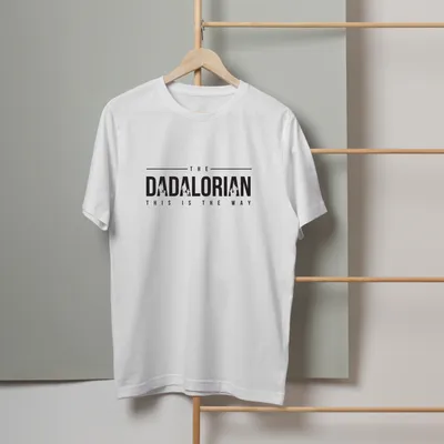 Dadalorian T-Shirt Perfect for Father's Day and Birthdays