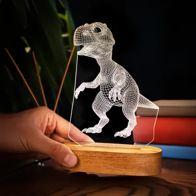 Dinosaur Design 3d Led Night Light