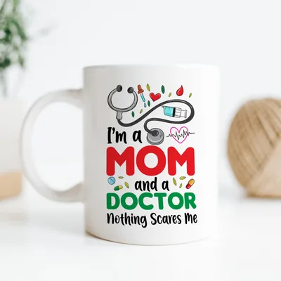 Doctor Mother Gift Decorative Mug Cup