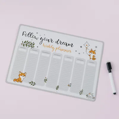 Dream Chaser Weekly Planner Magnet