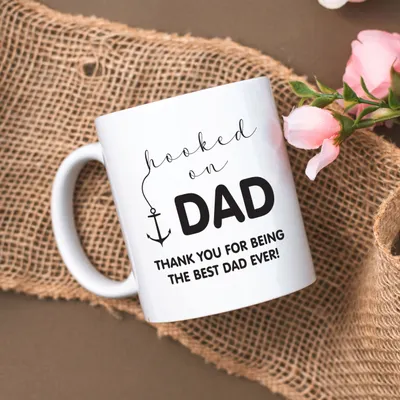 Family Name Personalized Dad Gift Mug