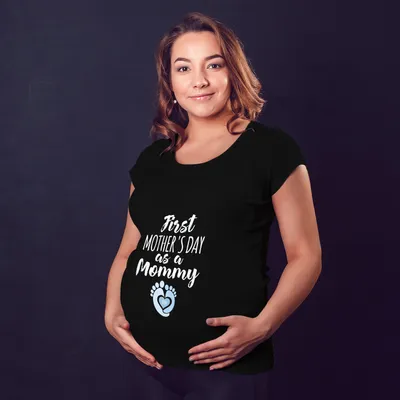 First Mother's Day Gift for Expectant Mother: Maternity T-Shirt