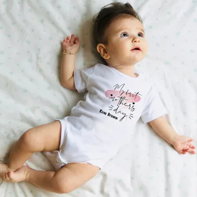 First Mother's Day Gifts from Baby Personalized Baby Body