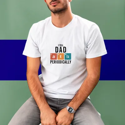 Funny Periodic Table Dad Joke T-Shirt for Father's Day