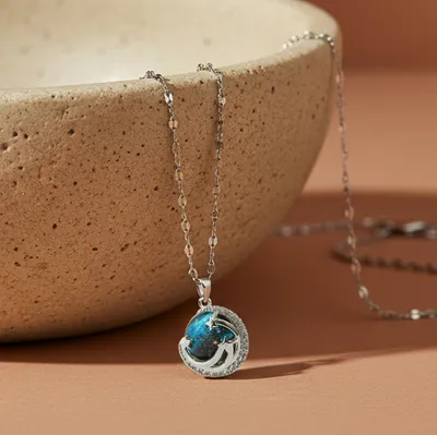 Galaxy Themed Necklace for Women
