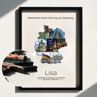 Germany Travel Memories 12x16 Photo Frame