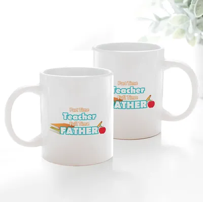 Funny Teacher Dad Coffee Mug - Perfect Gift for Father's Day