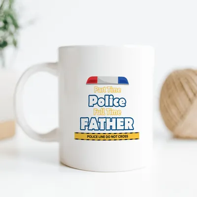 Gift Mug for Police Officer Dads