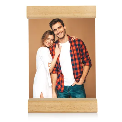 Gifts for Couples Photo Printed Plexiglass Picture with Wooden Frames