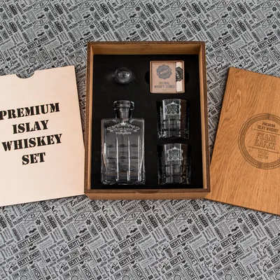 Gifts for Dad Islay Whiskey Set