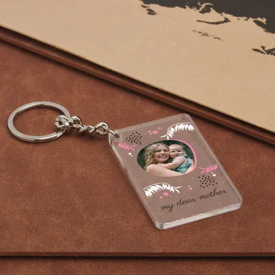Gifts for Mother Photo Printed Keychain