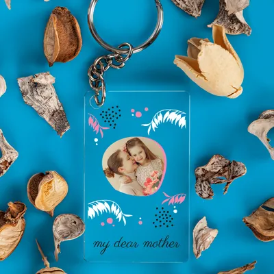 Gifts for Mother Photo Printed Keychain