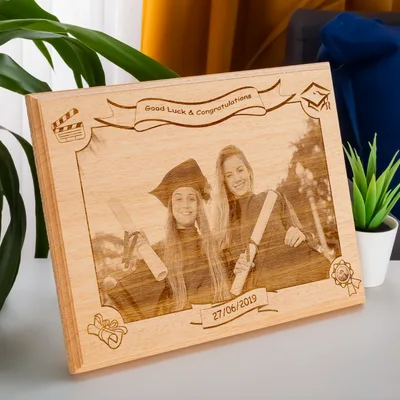 Graduation Gifts Wooden Photo Frame