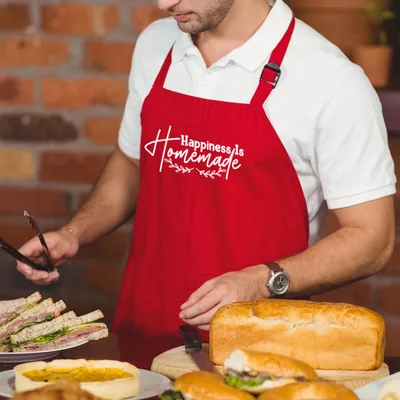 Happiness is Homemade Design Kitchen Apron