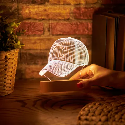 Hat Design Personalized Decorative Led Lamp