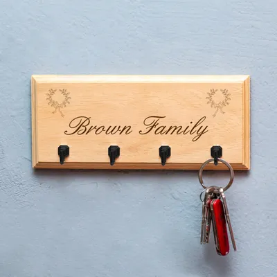 Home Gift Wall Keychain