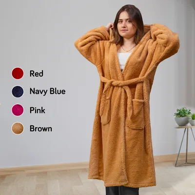 Hoodie Wearable Fleece Blanket