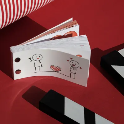 I Love You Animated Flip Book for Her