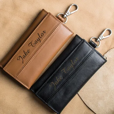 Leather Keychain Organizer