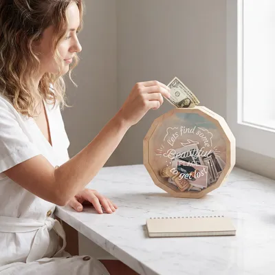 Let's Find a Beautiful Place Wooden Keepsake Box