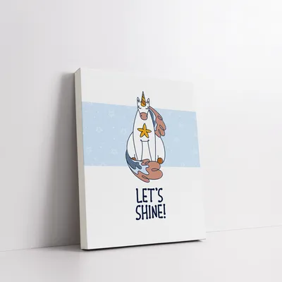 Let's Shine | Unicorn Designed Baby Room Special Table