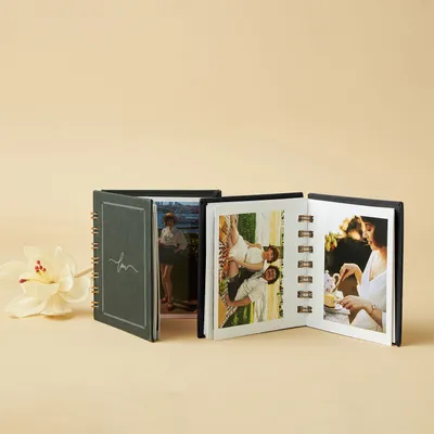 Love Design Cover | Pocket Photo Album with 40 Photo prints