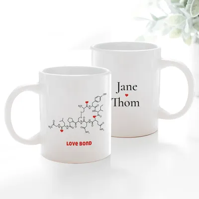 Love Hormone Designed Custom Coffee Mug