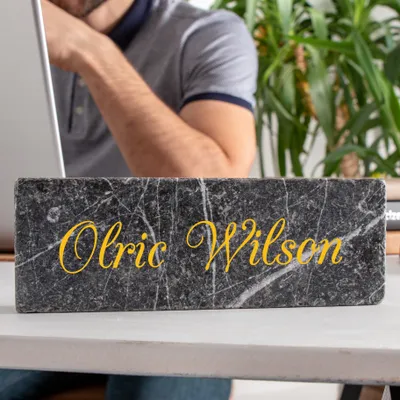 Marble Name Plate