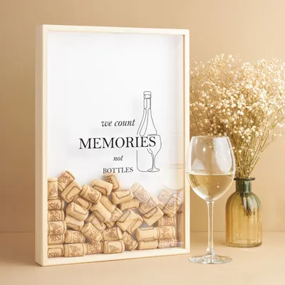 Minimal Wine Cork Holder