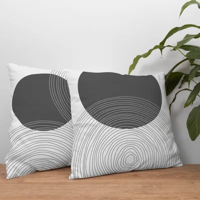 Modern Lines Designed Decorative Pillow Cushion