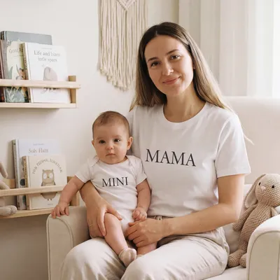 Mommy and Mimi Matching T-Shirt Set