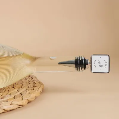 Personalised Engraved Glass Bottle Stopper Gift