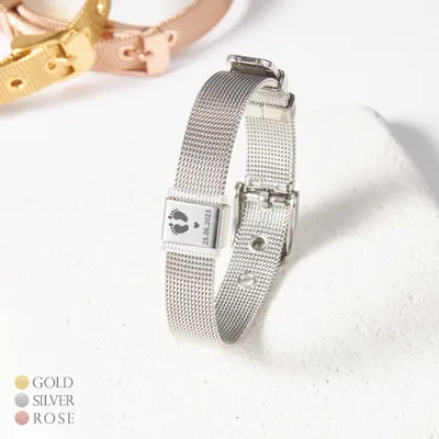 New Mom Gift Steel Mech Bracelet