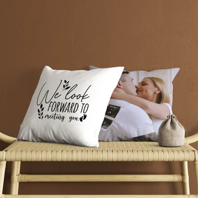 New Mum Gift Motto Designed Photo Printed Cushion Pillow